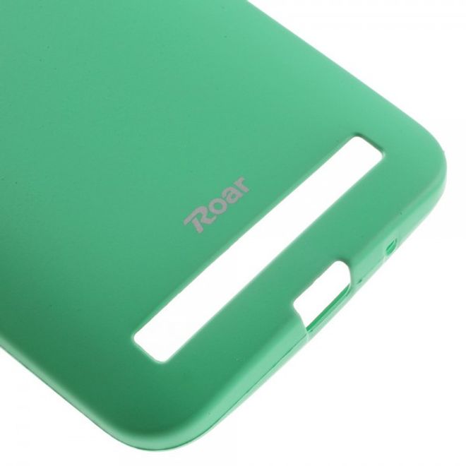 Roar Korea - Hülle für Asus Zenfone 2 Laser 5.5 - TPU Soft Case - grün