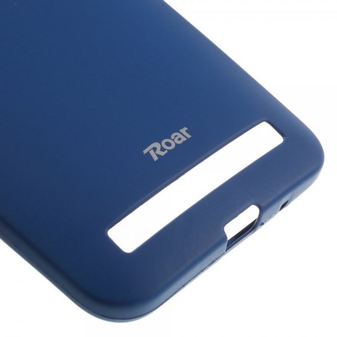 Roar Korea - Hülle für Asus Zenfone 2 Laser 5.5 - TPU Soft Case - dunkelblau