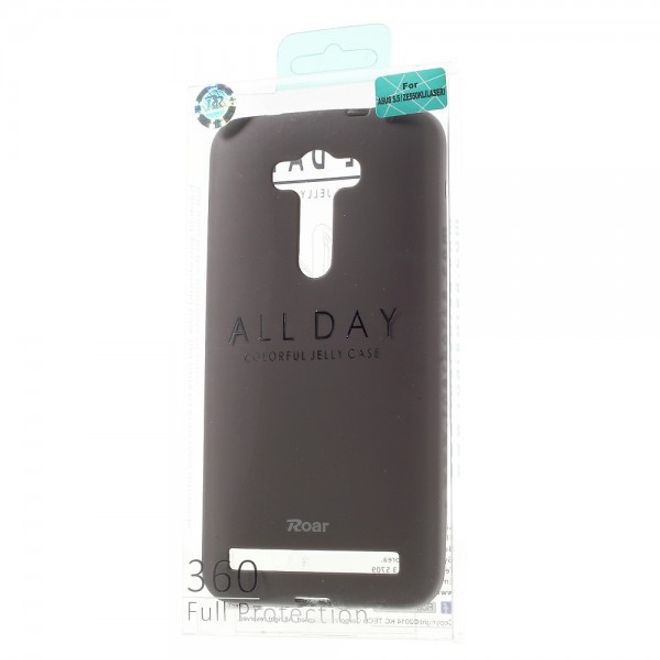 Roar Korea - Hülle für Asus Zenfone 2 Laser 5.5 - TPU Soft Case - grau