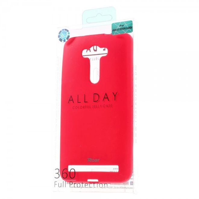 Roar Korea - Hülle für Asus Zenfone 2 Laser 5.5 - TPU Soft Case - rosa