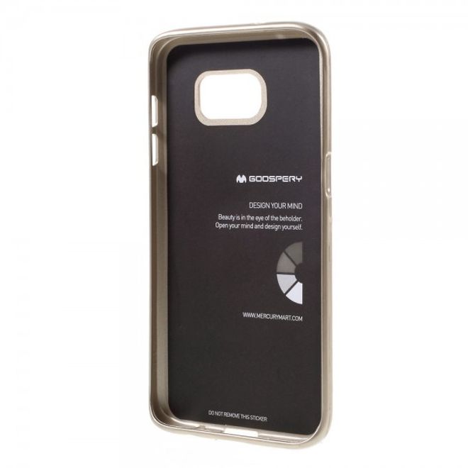Goospery - Samsung Galaxy S7 Edge Handy Hülle - TPU Soft Case - Pearl Jelly Series - gold