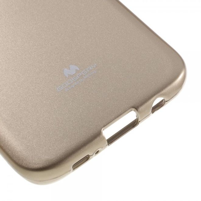 Goospery - Samsung Galaxy S7 Edge Handy Hülle - TPU Soft Case - Pearl Jelly Series - gold