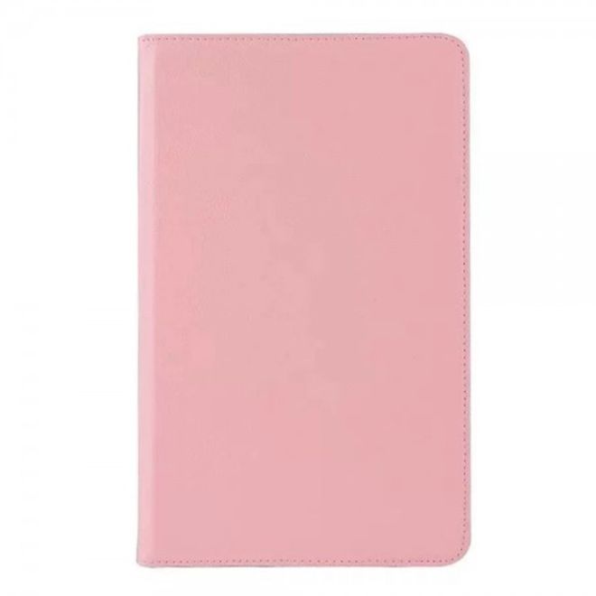 Samsung Galaxy Tab A 10.1 (2016) Rotierbare Leder Case Hülle mit Litchitextur und Standfunktion - pink