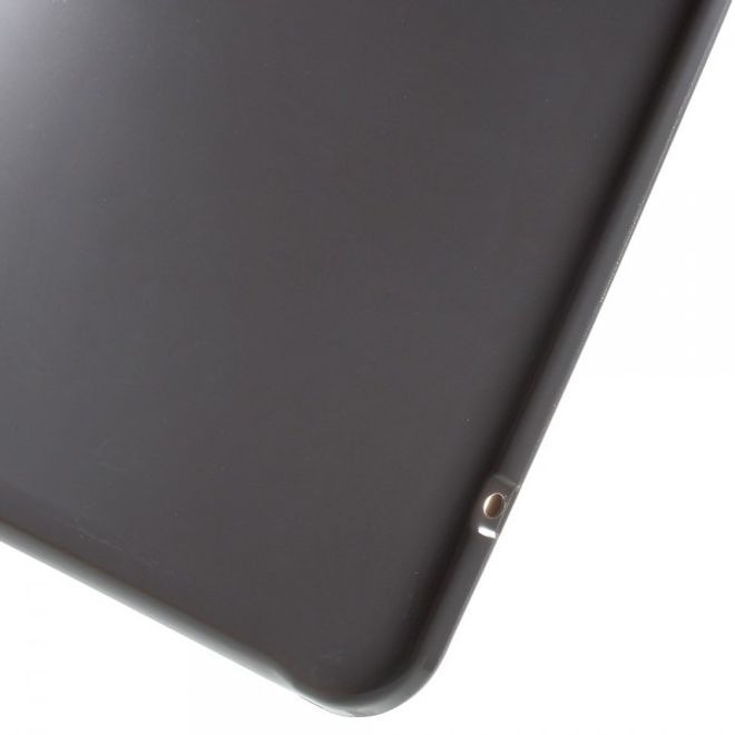 Samsung Galaxy Tab E 9.6 Leicht glänzende, matte und elastische Plastik Case Hülle - grau
