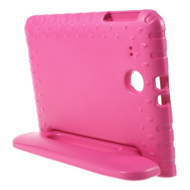 Samsung Galaxy Tab E 9.6 Tablethülle - Case aus natürlichem EVA Schaum - stossfest - rosa