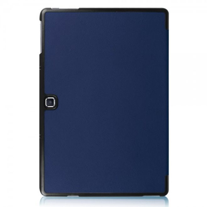 Samsung Galaxy TabPro S Dreifach faltbare Leder Case Tablet Hülle mit Standfunktion - dunkelblau
