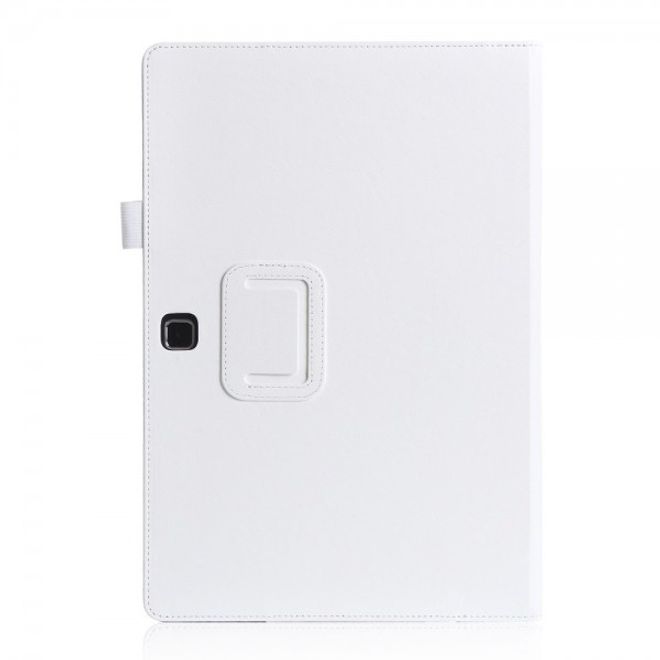 Samsung Galaxy TabPro S Modische Leder Smart Case Hülle mit Standfunktion - weiss