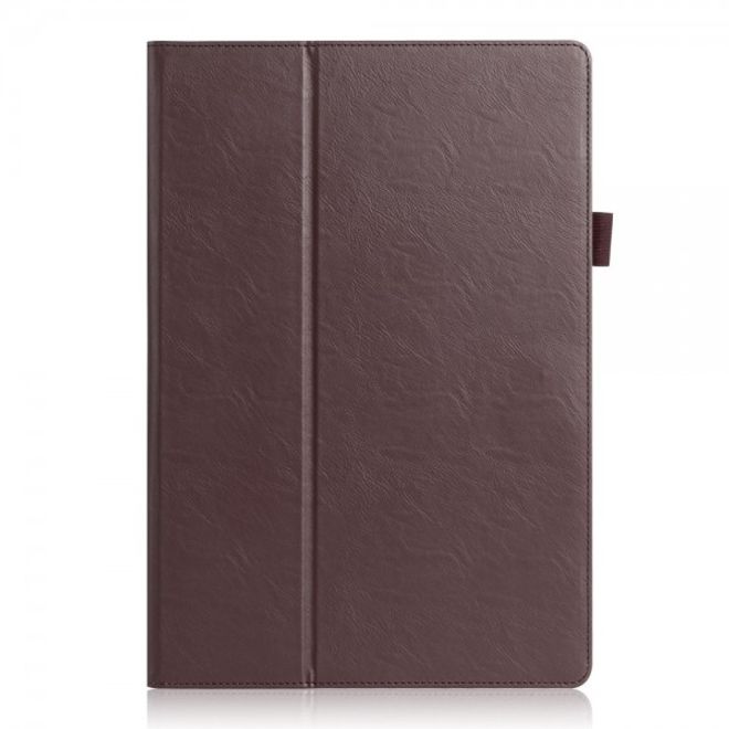 Samsung Galaxy TabPro S Modische Leder Smart Case Hülle mit Standfunktion - braun