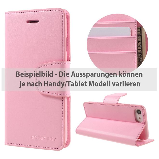 Goospery - Sony Xperia Z3 Handyhülle - Case aus Leder - Sonata Diary Series - pink
