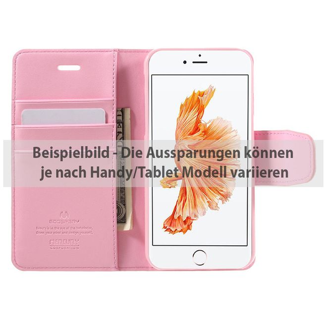 Goospery - Sony Xperia Z3 Handyhülle - Case aus Leder - Sonata Diary Series - pink