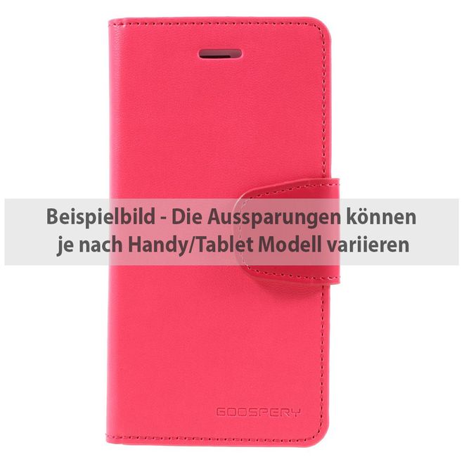 Goospery - Sony Xperia Z3 Handyhülle - Case aus Leder - Sonata Diary Series - rosa