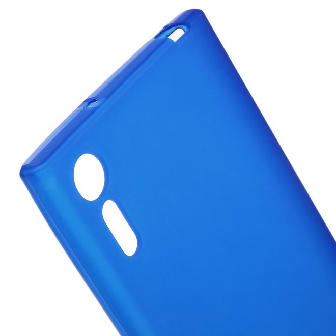 Sony Xperia XZ/XZs Handyhülle - TPU Soft Case - matt - blau