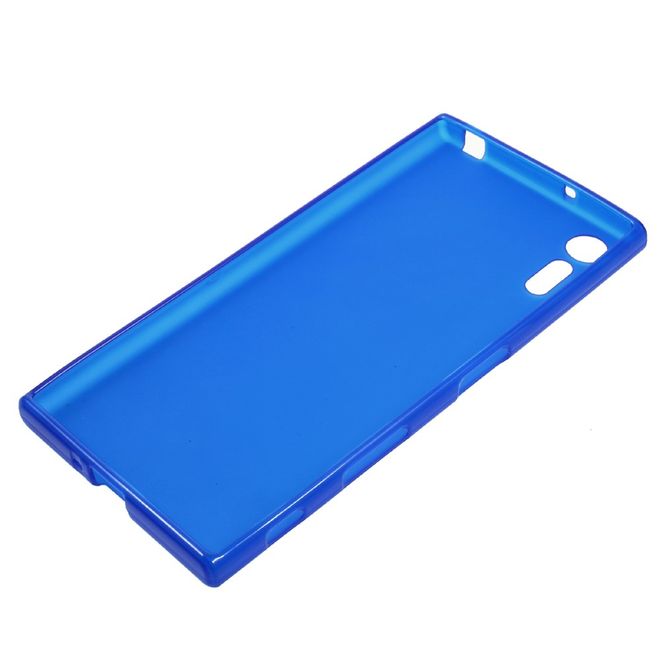 Sony Xperia XZ/XZs Handyhülle - TPU Soft Case - matt - blau