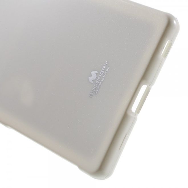 Goospery - Sony Xperia Z5 Premium/Dual Handy Hülle - TPU Soft Case - Pearl Jelly Series - weiss