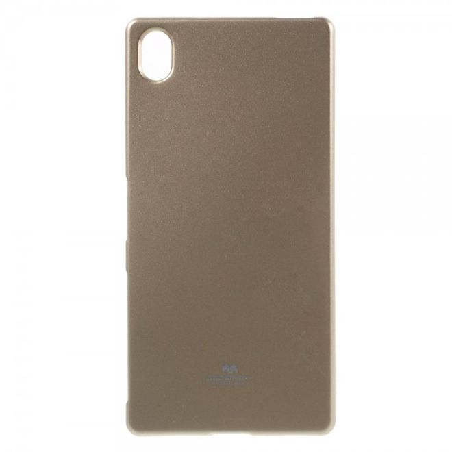 Goospery - Sony Xperia Z5 Premium/Dual Handy Hülle - TPU Soft Case - Pearl Jelly Series - gold