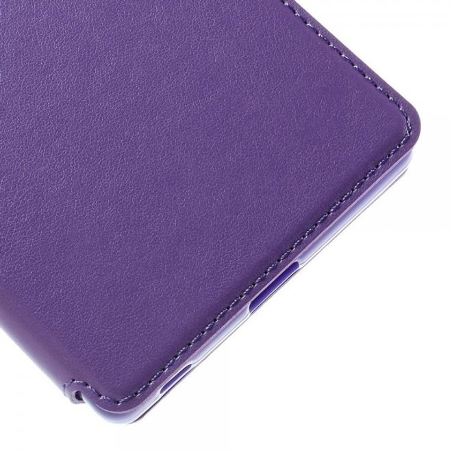 Sony Xperia Z5 Premium/Dual Nobles Leder Case Etui von Roar Korea - purpur