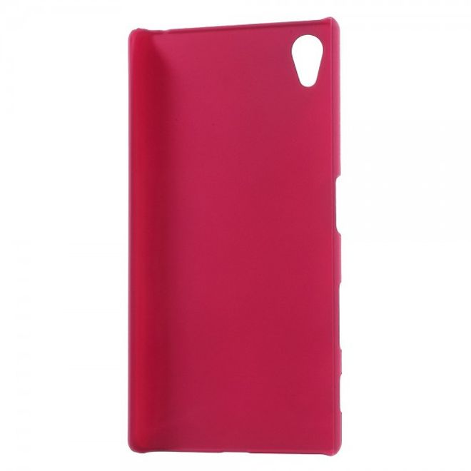 Sony Xperia Z5/Z5 Dual Hart Plastik Hülle mit sandartiger Oberfläche - rosagold