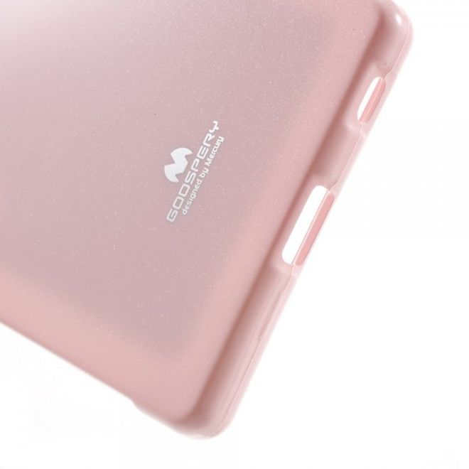 Goospery - Sony Xperia Z5/Z5 Dual Handy Hülle - TPU Soft Case - Pearl Jelly Series - rosa