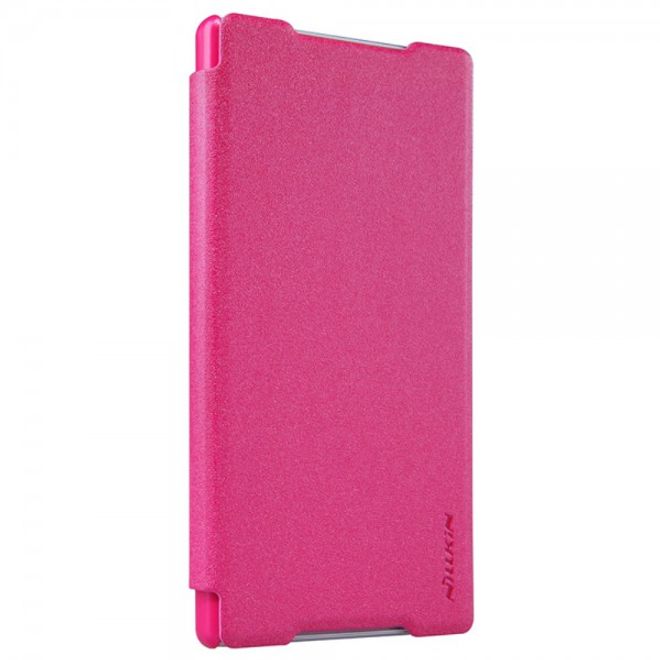Sony Xperia Z5/Z5 Dual Nillkin Sparkle Series Leder Flip Cover - rosagold