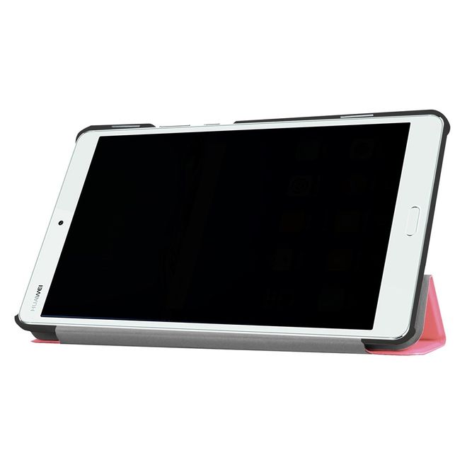Tablethülle für Huawei MediaPad M3 8.4 - mit Standfunktion - pink