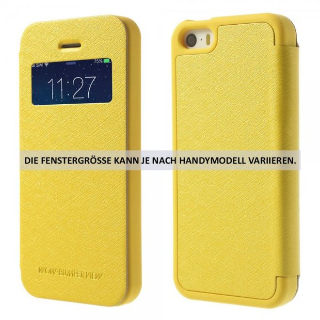 Goospery - Cover für Samsung Galaxy A7 - Handyhülle aus Plastik - Wow Bumper Series - gelb