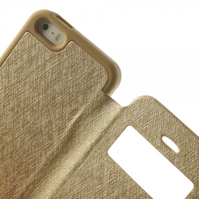 Goospery - Cover für LG Stylus 2 - Handyhülle aus Plastik - Wow Bumper Series - gold