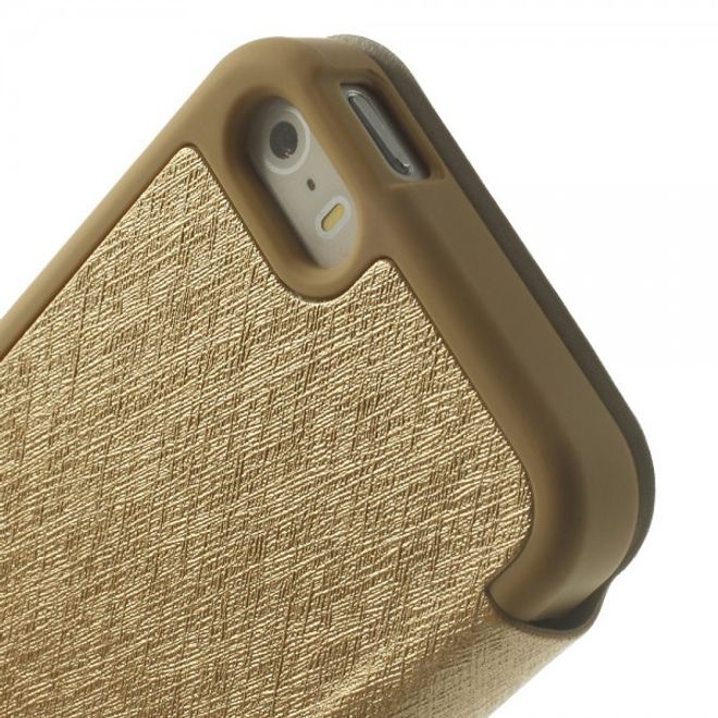 Goospery - Cover für LG Stylus 2 - Handyhülle aus Plastik - Wow Bumper Series - gold