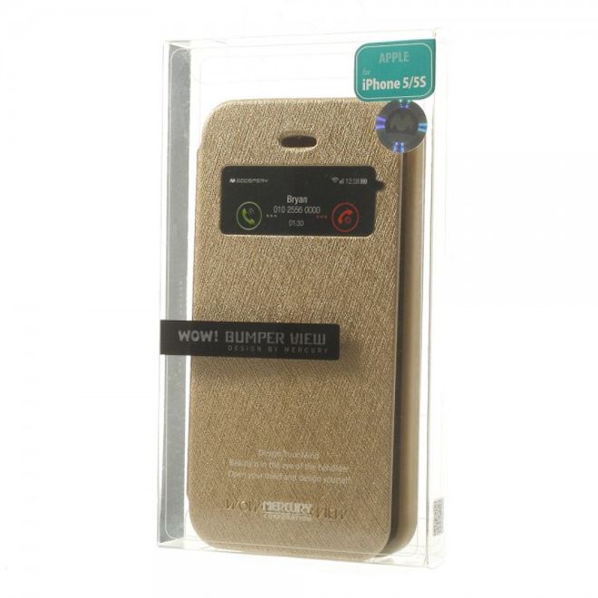 Goospery - Cover für Samsung Galaxy Note 1 - Handyhülle aus Plastik - Wow Bumper Series - gold