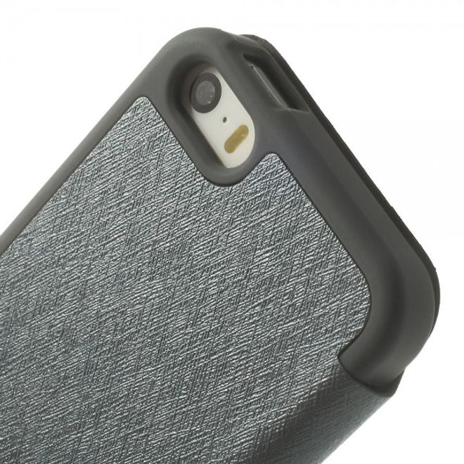 Goospery - Cover für Samsung Galaxy Note 4 - Handyhülle aus Plastik - Wow Bumper Series - grau