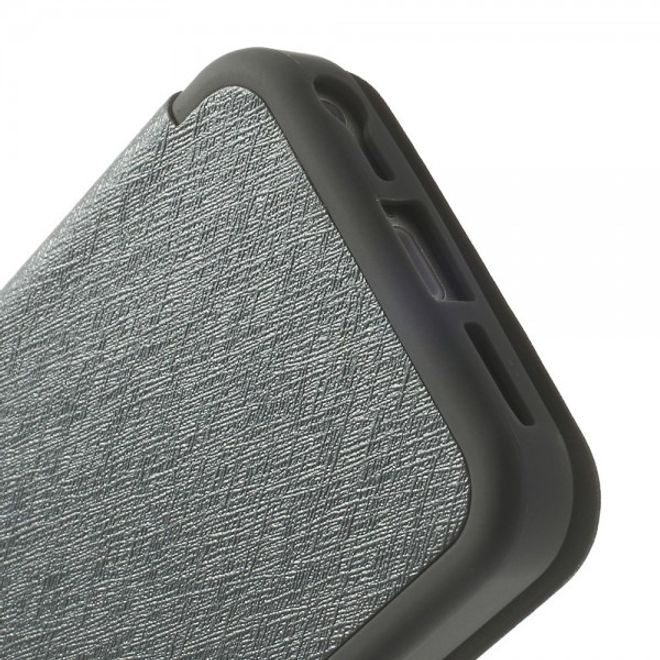 Goospery - Cover für Samsung Galaxy S7 edge - Handyhülle aus Plastik - Wow Bumper Series - grau