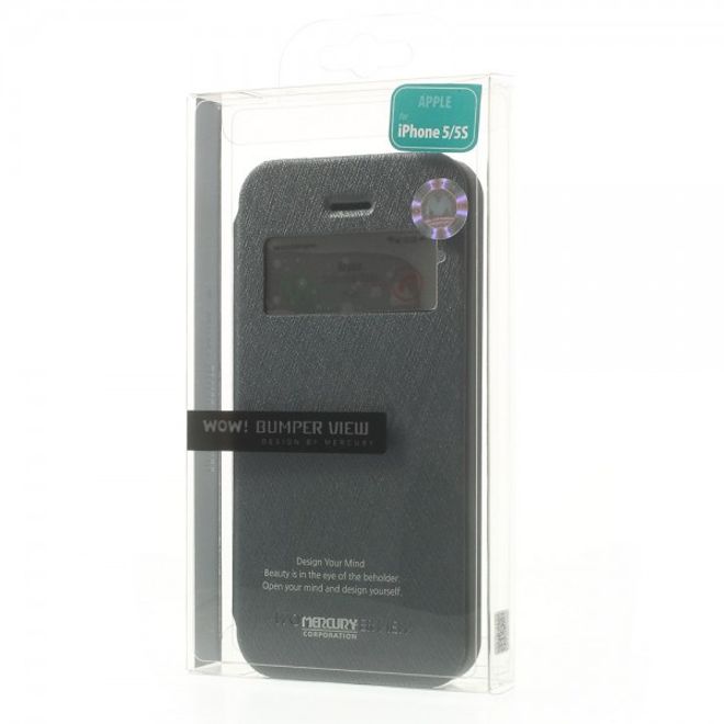 Goospery - Cover für Samsung Galaxy S7 edge - Handyhülle aus Plastik - Wow Bumper Series - grau