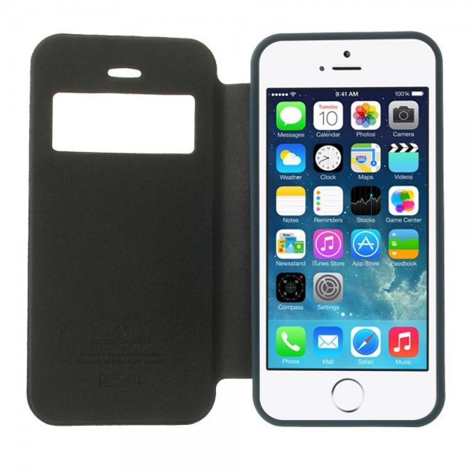 Goospery - Cover für Samsung Galaxy Note 1 - Handyhülle aus Plastik - Wow Bumper Series - navy