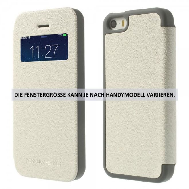Goospery - Cover für LG G5 - Handyhülle aus Plastik - Wow Bumper Series - weiss
