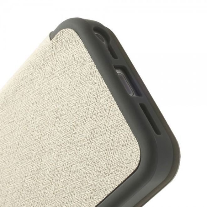 Goospery - Cover für LG G5 - Handyhülle aus Plastik - Wow Bumper Series - weiss