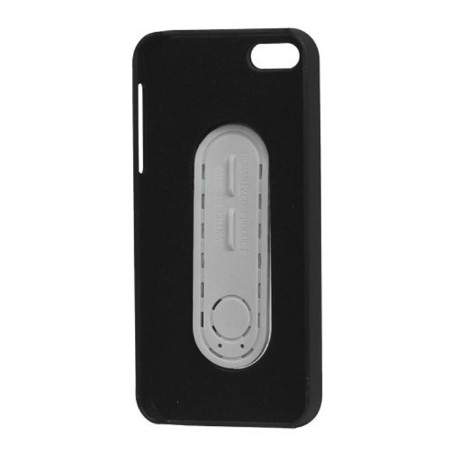 iPhone SE/5S/5 Metal und Plastik Combo Case - schwarz