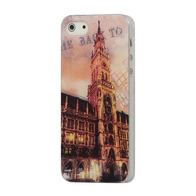 iPhone SE/5S/5 Munich Town Hall Hard Plastic Cases