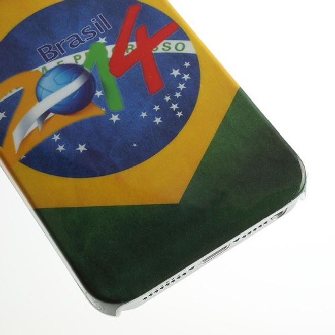 iPhone SE/5S/5 Brazil World Cup 2014 Plastic Case