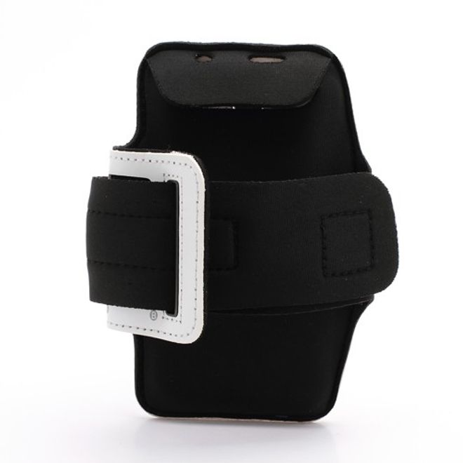 Sport Armband Case fürs Samsung Galaxy S4 - weiss
