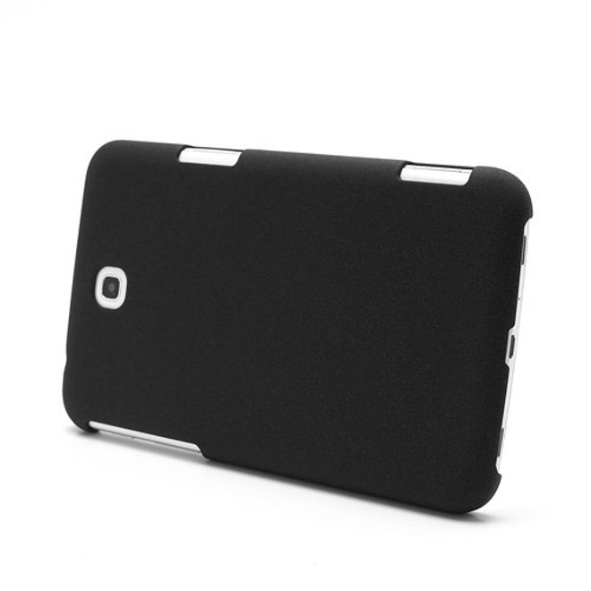 Samsung Galaxy Tab 3 7.0 Plastik Case mit sandartiger Oberfläche - schwarz