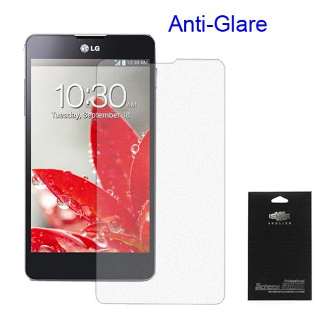 LG Optimus G Schutzfolie mit Blendschutz