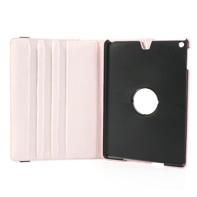 iPad Air Schutzhülle - Bookcover aus Kunstleder - 360° Rotationsmöglichkeit - rosa