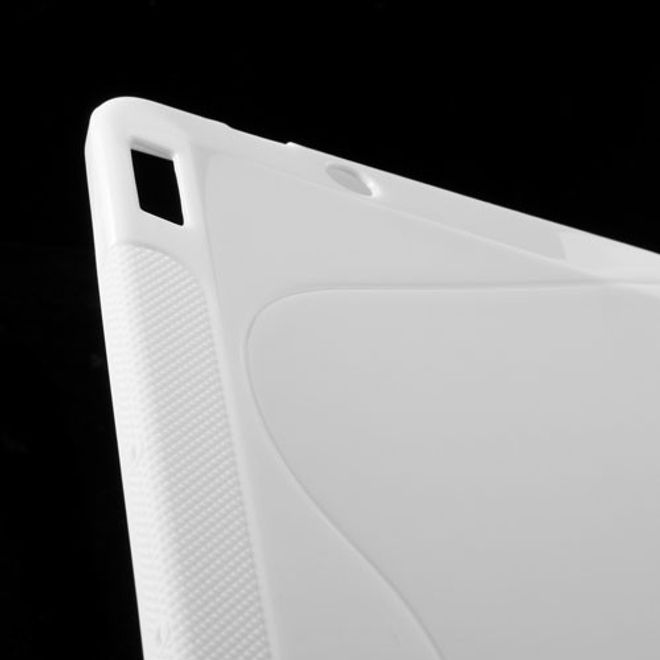 Amazon Kindle Fire HDX 7 Elastisches, rutschfestes Plastik Case S-Curve - weiss