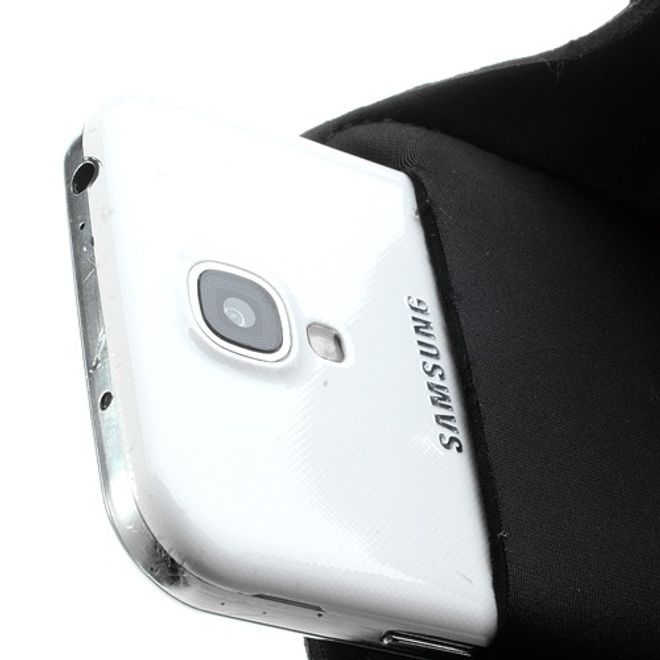 Sport Armband Case fürs Samsung Galaxy S4 - schwarz