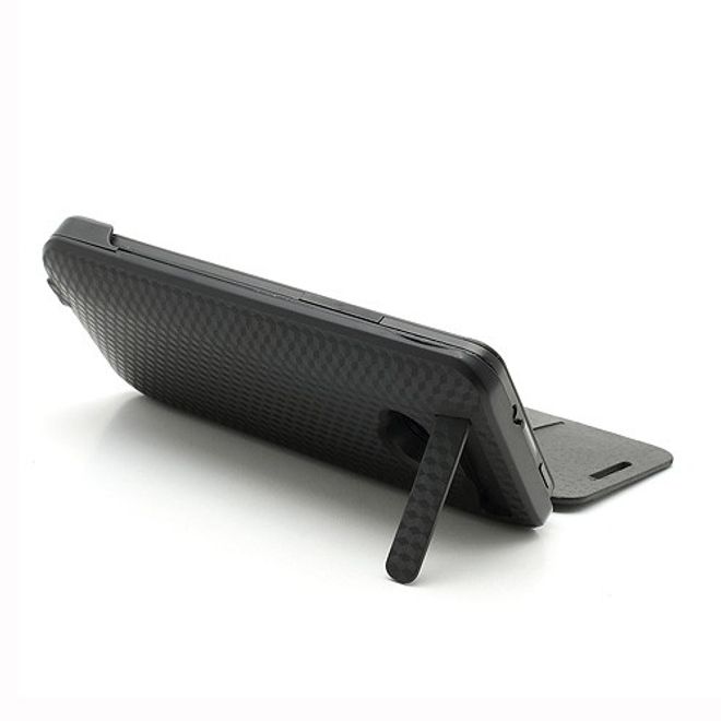 HTC One Texturiertes Batterie Case 3800mAh - schwarz