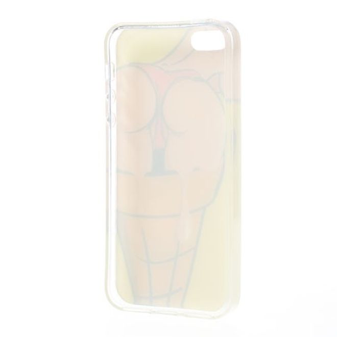 iPhone SE/5S/5 Elastic Plastic Case with Woman's Buttocks