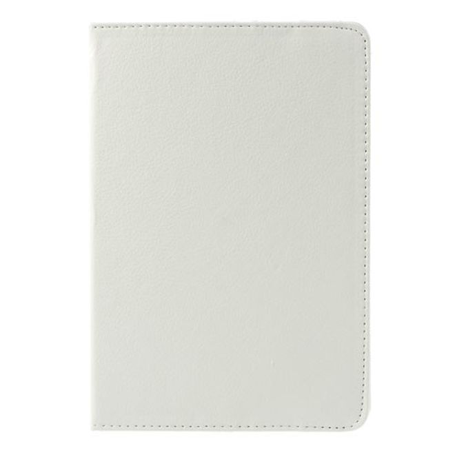 iPad Mini 1/2/3 Smart Leather Case 360° rotatable with stand function - white