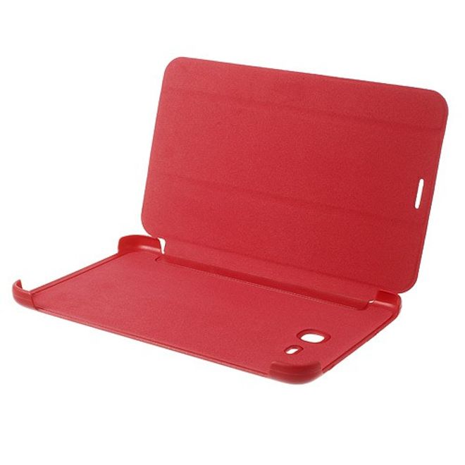 Samsung Galaxy Tab 3 7.0 Lite Faltbares Leder Cover - rot