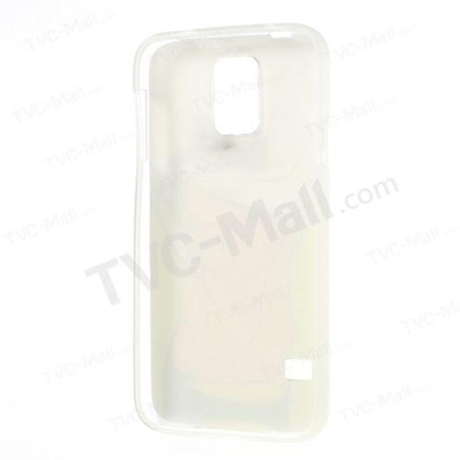 Samsung Galaxy S5 Elastisches Plastik Case mit muskulösem Männerkörper