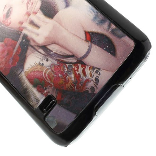 Samsung Galaxy S5 3D Effekt Plastik Case mit sexy Girl