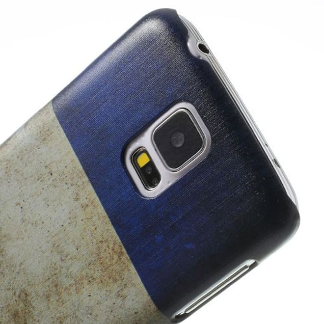 Samsung Galaxy S5 Hart Plastik Case mit Frankreich Nationalflagge